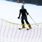 20.02.2021 Kielce. Stok na Stadionie. Zima. Narciarze / Jarosław Kubalski / Radio Kielce