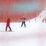 20.02.2021 Kielce. Stok na Stadionie. Zima. Narciarze / Jarosław Kubalski / Radio Kielce