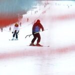 20.02.2021 Kielce. Stok na Stadionie. Zima. Narciarze / Jarosław Kubalski / Radio Kielce