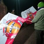 28.02.2021. Ostrowiec Świętokrzyski. Uroczystości upamiętniające żołnierzy wyklętych / Emilia Sitarska / Radio Kielce