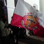 28.02.2021. Ostrowiec Świętokrzyski. Uroczystości upamiętniające żołnierzy wyklętych / Emilia Sitarska / Radio Kielce