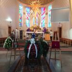 12.02.2021. Ostrowiec Świętokrzyski. Pogrzeb Grigora Szaginiana / Emilia Sitarska / Radio Kielce