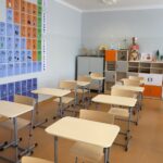 20.02.2021. Ostrowiec Św. PSP nr 4 im. Partyzantów Ziemi Kieleckiej po remoncie / UM Ostrowiec Św.