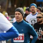 29.02.2020. Kielce. VII Bieg Tropem Wilczym / Wiktor Taszłow / Radio Kielce