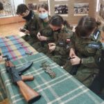 26.02.2021 Staszów. Szkolenie strzeleckich rekrutów / mł. insp. ZS Marek Morawski / Związek Strzelecki "Strzelec"