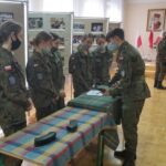 26.02.2021 Staszów. Szkolenie strzeleckich rekrutów / mł. insp. ZS Marek Morawski / Związek Strzelecki "Strzelec"