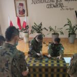 26.02.2021 Staszów. Szkolenie strzeleckich rekrutów / mł. insp. ZS Marek Morawski / Związek Strzelecki "Strzelec"