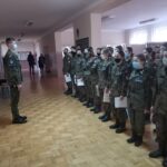 26.02.2021 Staszów. Szkolenie strzeleckich rekrutów / mł. insp. ZS Marek Morawski / Związek Strzelecki "Strzelec"