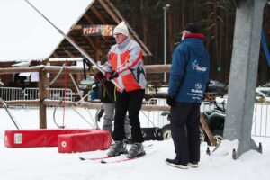 14.02.2021 Kielce. Stok narciarski na Stadionie / Wiktor Taszłow / Radio Kielce