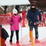 14.02.2021 Kielce. Stok narciarski na Stadionie / Wiktor Taszłow / Radio Kielce