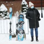 14.02.2021 Kielce. Stok narciarski na Stadionie / Wiktor Taszłow / Radio Kielce