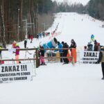 14.02.2021 Kielce. Stok narciarski na Stadionie / Wiktor Taszłow / Radio Kielce