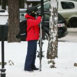 14.02.2021 Kielce. Stok narciarski na Stadionie / Wiktor Taszłow / Radio Kielce