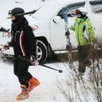 14.02.2021 Kielce. Stok narciarski na Stadionie / Wiktor Taszłow / Radio Kielce