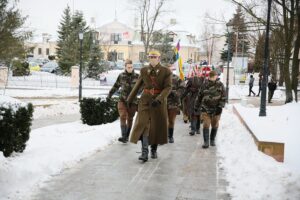 14.02.2021 Kielce. Uroczystości w rocznicę powstania Armii Krajowej / Wiktor Taszłow / Radio Kielce