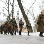 14.02.2021 Kielce. Uroczystości w rocznicę powstania Armii Krajowej / Wiktor Taszłow / Radio Kielce