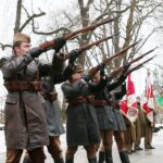 14.02.2021 Kielce. Uroczystości w rocznicę powstania Armii Krajowej / Wiktor Taszłow / Radio Kielce