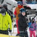 14.02.2021 Kielce. Stok narciarski na Telegrafie / Wiktor Taszłow / Radio Kielce