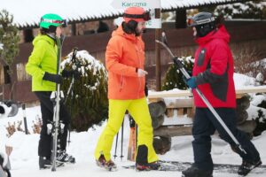 14.02.2021 Kielce. Stok narciarski na Telegrafie / Wiktor Taszłow / Radio Kielce