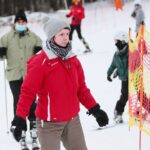 14.02.2021 Kielce. Stok narciarski na Telegrafie / Wiktor Taszłow / Radio Kielce