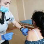 16.02.2021. Kielce. Szczepienie nauczycieli i pracowników żłobków / Wiktor Taszłow / Radio Kielce