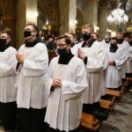 17.02.2021 Kielce. Bazylika katedralna. Msza święta w Środę Popielcową / Wiktor Taszłow / Radio Kielce