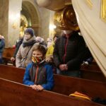 17.02.2021 Kielce. Bazylika katedralna. Msza święta w Środę Popielcową / Wiktor Taszłow / Radio Kielce