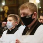 17.02.2021 Kielce. Bazylika katedralna. Msza święta w Środę Popielcową / Wiktor Taszłow / Radio Kielce