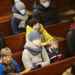 17.02.2021 Kielce. Bazylika katedralna. Msza święta w Środę Popielcową / Wiktor Taszłow / Radio Kielce