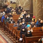 17.02.2021 Kielce. Bazylika katedralna. Msza święta w Środę Popielcową / Wiktor Taszłow / Radio Kielce