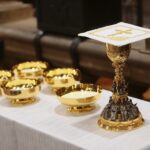 17.02.2021 Kielce. Bazylika katedralna. Msza święta w Środę Popielcową / Wiktor Taszłow / Radio Kielce