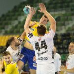 18.02.2021. Kielce. Liga Mistrzów. Mecz Łomża Vive Kielce - Elverum Handball / Wiktor Taszłow / Radio Kielce