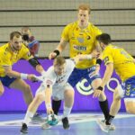 18.02.2021. Kielce. Liga Mistrzów. Mecz Łomża Vive Kielce - Elverum Handball / Wiktor Taszłow / Radio Kielce