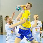 18.02.2021. Kielce. Liga Mistrzów. Mecz Łomża Vive Kielce - Elverum Handball / Wiktor Taszłow / Radio Kielce