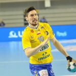 18.02.2021. Kielce. Liga Mistrzów. Mecz Łomża Vive Kielce - Elverum Handball / Wiktor Taszłow / Radio Kielce