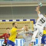 18.02.2021. Kielce. Liga Mistrzów. Mecz Łomża Vive Kielce - Elverum Handball / Wiktor Taszłow / Radio Kielce