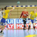 18.02.2021. Kielce. Liga Mistrzów. Mecz Łomża Vive Kielce - Elverum Handball / Wiktor Taszłow / Radio Kielce