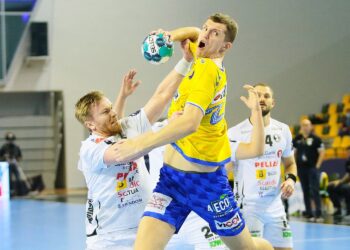 Liga Mistrzów. Mecz Łomża Vive Kielce - Elverum Handball / Fot. Wiktor Taszłow - Radio Kielce