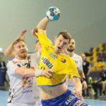 18.02.2021. Kielce. Liga Mistrzów. Mecz Łomża Vive Kielce - Elverum Handball / Wiktor Taszłow / Radio Kielce