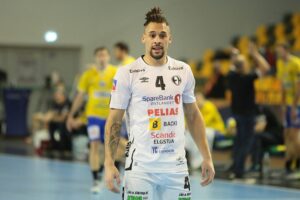 18.02.2021. Kielce. Liga Mistrzów. Mecz Łomża Vive Kielce - Elverum Handball / Wiktor Taszłow / Radio Kielce