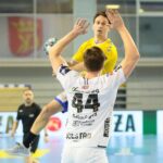 18.02.2021. Kielce. Liga Mistrzów. Mecz Łomża Vive Kielce - Elverum Handball / Wiktor Taszłow / Radio Kielce