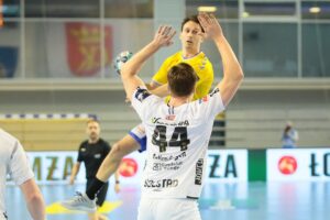 18.02.2021. Kielce. Liga Mistrzów. Mecz Łomża Vive Kielce - Elverum Handball / Wiktor Taszłow / Radio Kielce