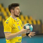 18.02.2021. Kielce. Liga Mistrzów. Mecz Łomża Vive Kielce - Elverum Handball / Wiktor Taszłow / Radio Kielce
