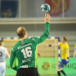 18.02.2021. Kielce. Liga Mistrzów. Mecz Łomża Vive Kielce - Elverum Handball / Wiktor Taszłow / Radio Kielce