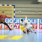 18.02.2021. Kielce. Liga Mistrzów. Mecz Łomża Vive Kielce - Elverum Handball / Wiktor Taszłow / Radio Kielce