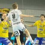 18.02.2021. Kielce. Liga Mistrzów. Mecz Łomża Vive Kielce - Elverum Handball / Wiktor Taszłow / Radio Kielce