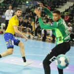 18.02.2021. Kielce. Liga Mistrzów. Mecz Łomża Vive Kielce - Elverum Handball / Wiktor Taszłow / Radio Kielce