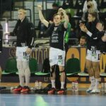 18.02.2021. Kielce. Liga Mistrzów. Mecz Łomża Vive Kielce - Elverum Handball / Wiktor Taszłow / Radio Kielce