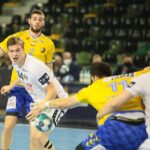 18.02.2021. Kielce. Liga Mistrzów. Mecz Łomża Vive Kielce - Elverum Handball / Wiktor Taszłow / Radio Kielce