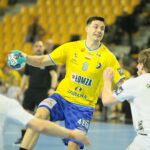 18.02.2021. Kielce. Liga Mistrzów. Mecz Łomża Vive Kielce - Elverum Handball / Wiktor Taszłow / Radio Kielce